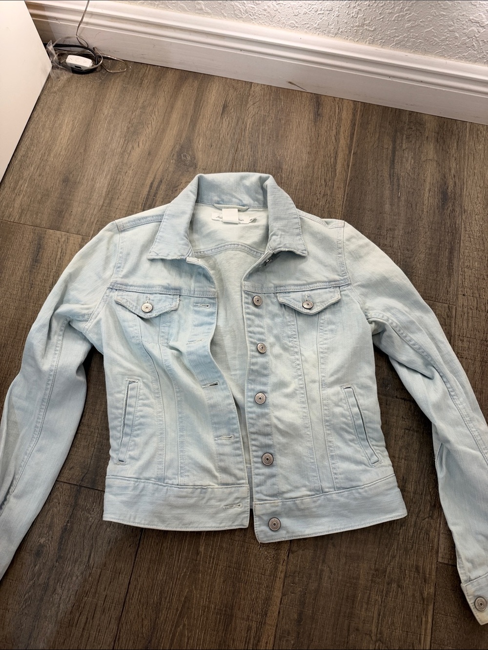 H&M Light Blue Denim Jean Jacket